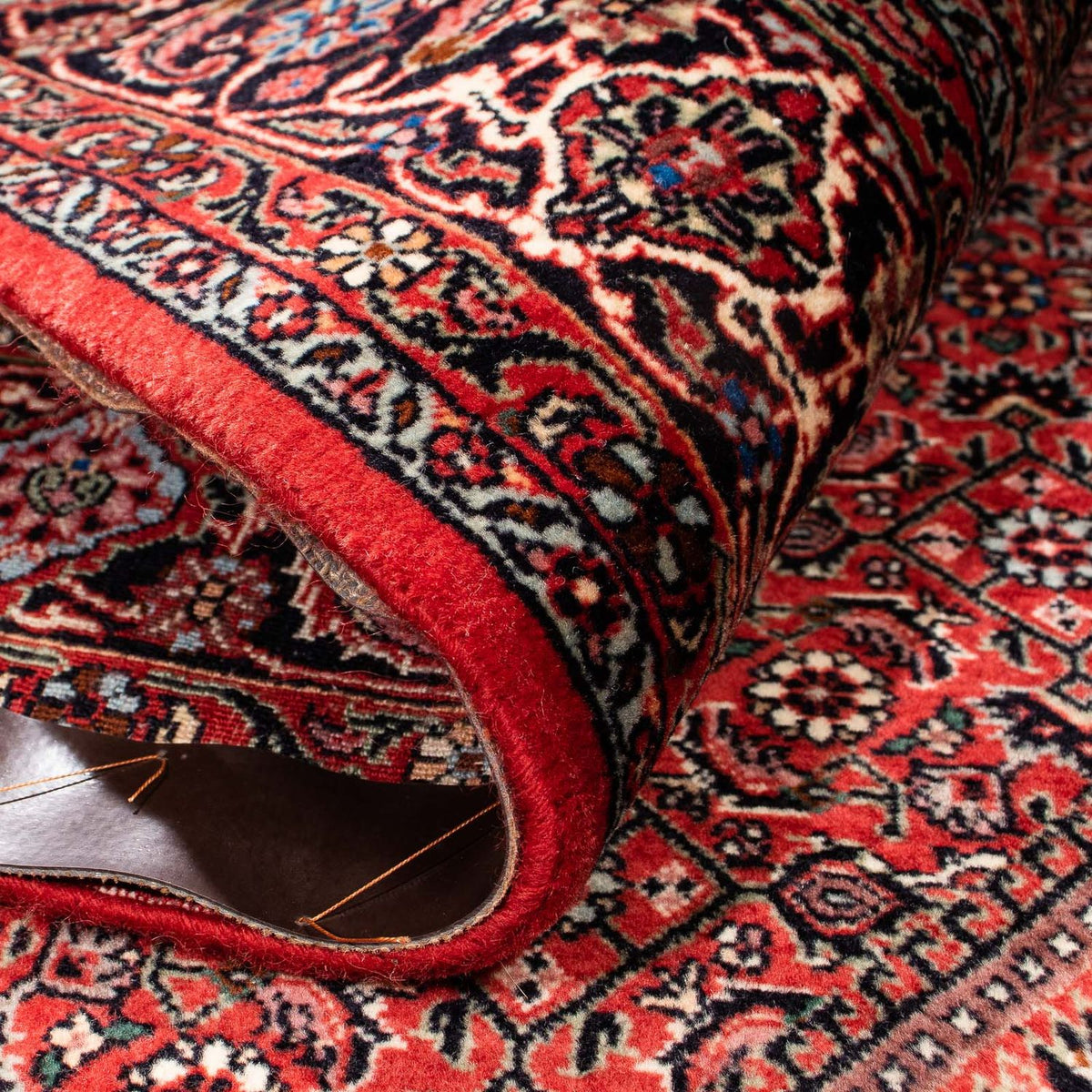 Dywan perski - Bijar - 232 x 153 cm - czerwony