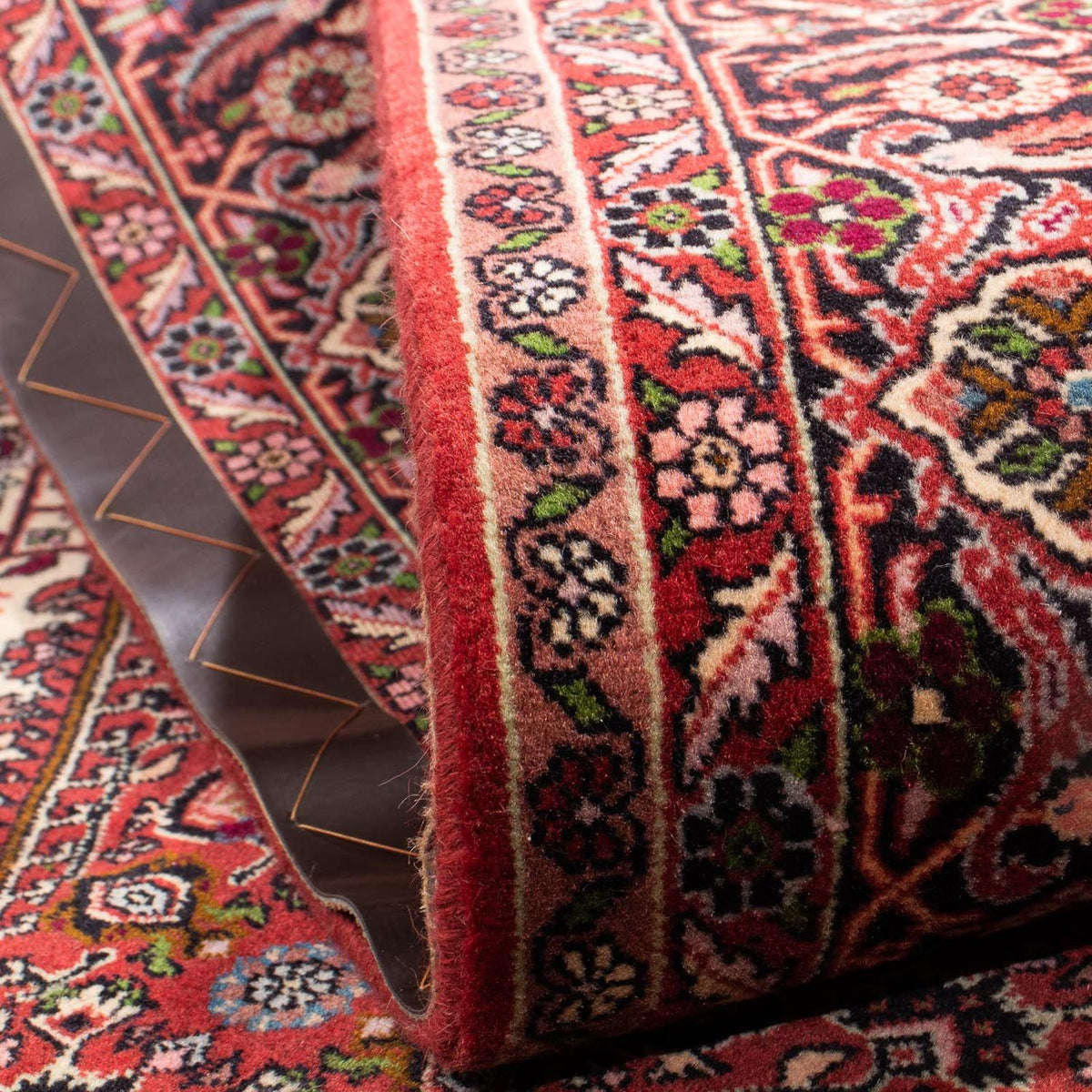 Dywan perski - Bijar - 250 x 175 cm - jasna czerwień