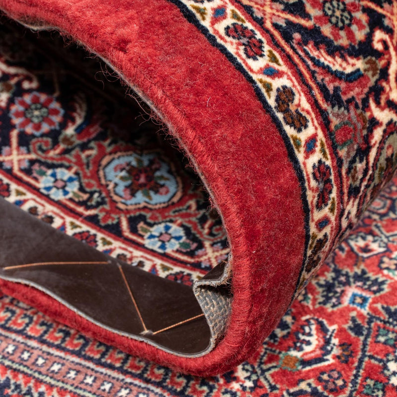 Biegacz Dywan perski - Bijar - 199 x 103 cm - czerwony