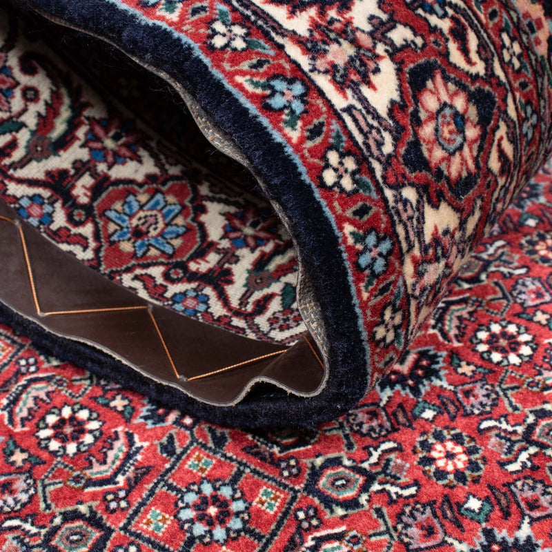 Dywan perski - Bijar - 194 x 114 cm - ciemna czerwień