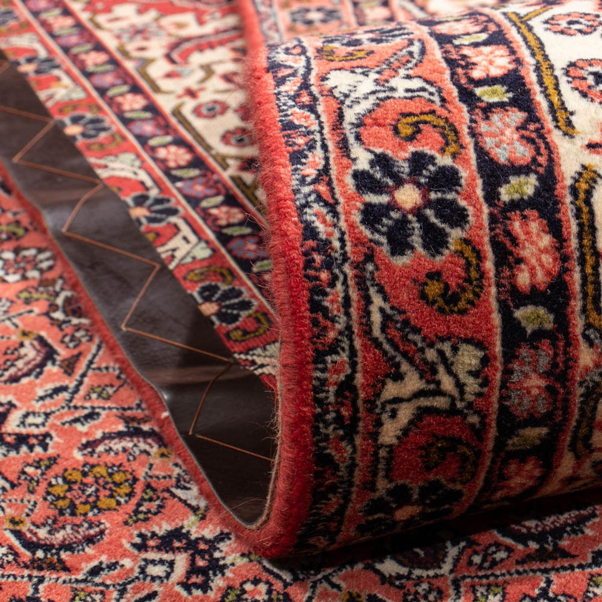 Dywan perski - Bijar - 357 x 248 cm - ciemna czerwień