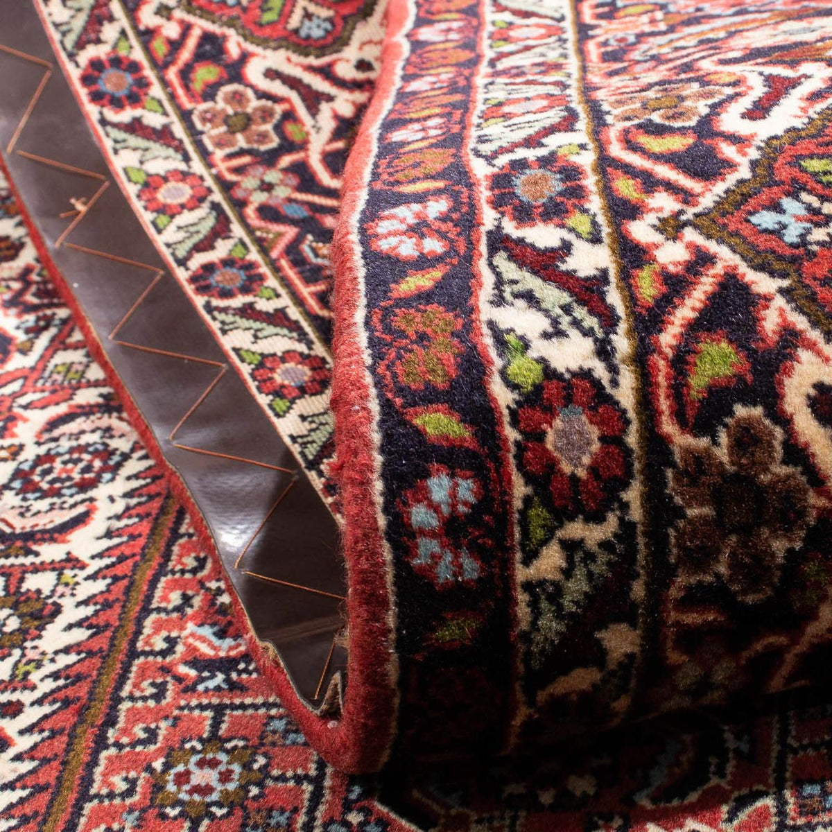 Dywan perski - Bijar - 251 x 174 cm - jasna czerwień