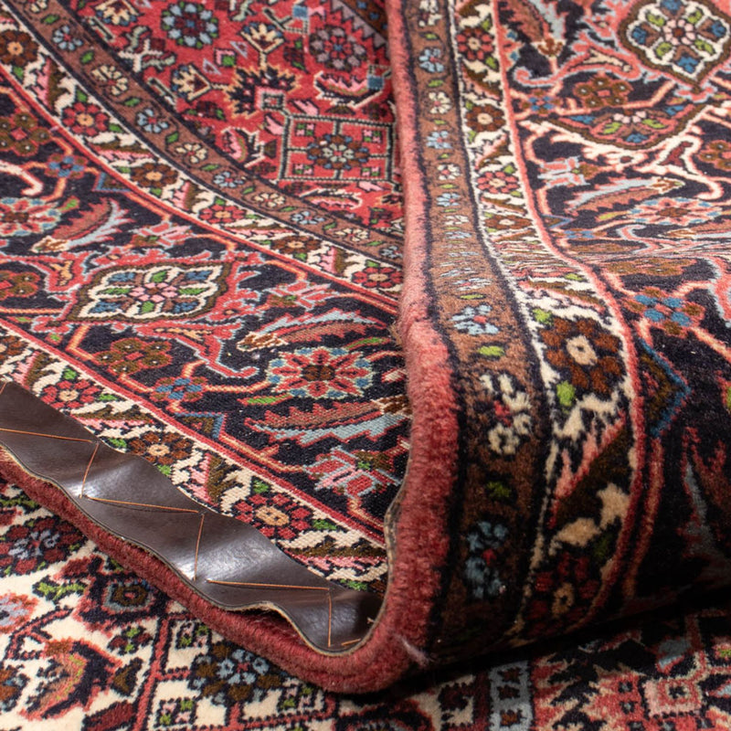 Dywan perski - Bijar - 343 x 252 cm - ciemna czerwień