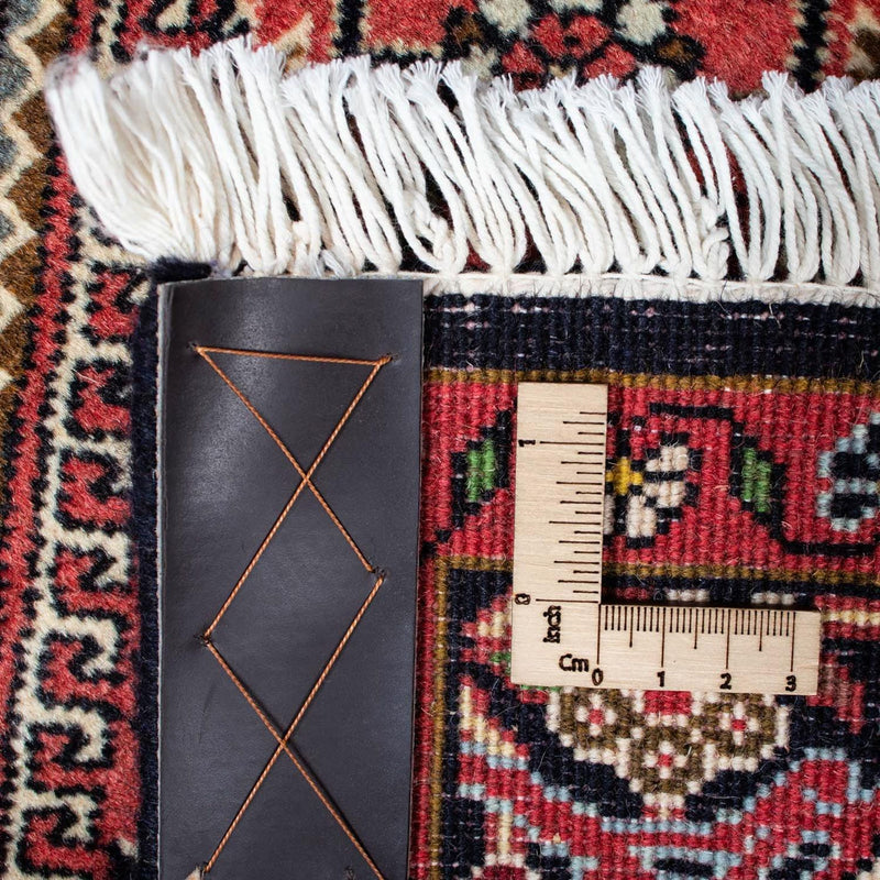 Dywan perski - Bijar - 210 x 139 cm - czerwony