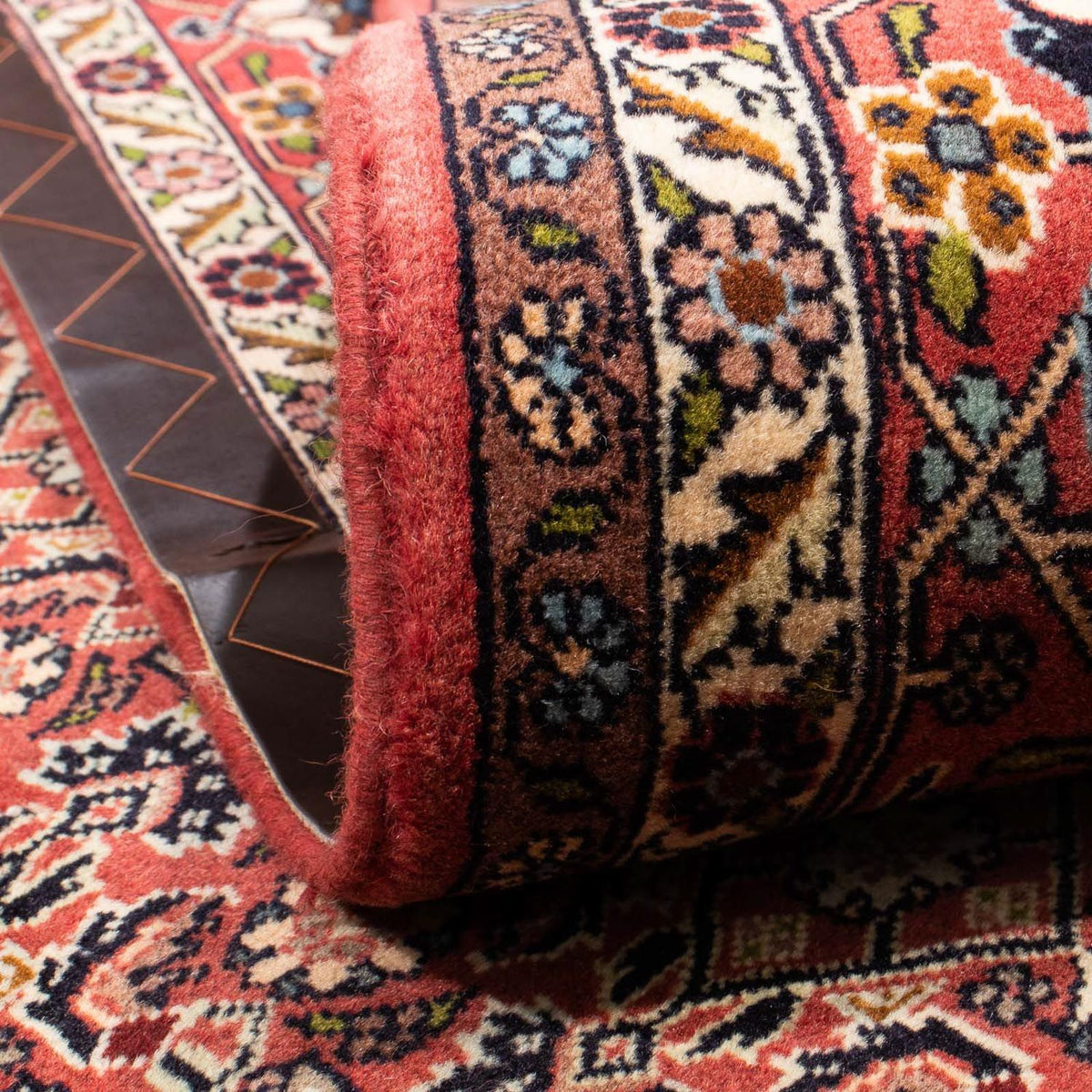 Dywan perski - Bijar - 290 x 198 cm - brązowy