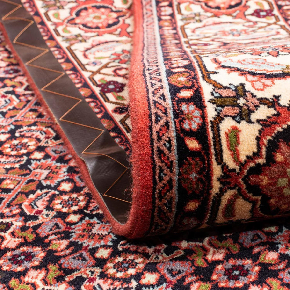 Dywan perski - Bijar - 250 x 169 cm - czerwony