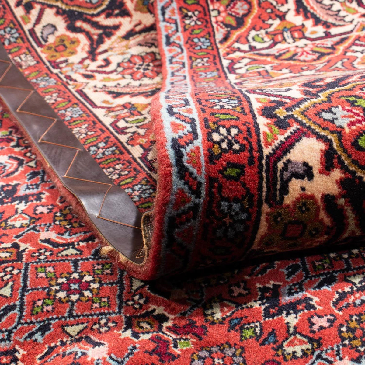 Dywan perski - Bijar - 290 x 206 cm - ciemna czerwień