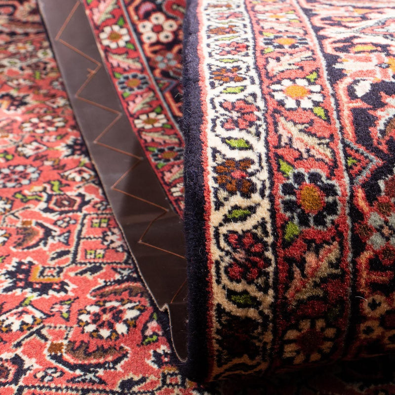 Dywan perski - Bijar - 310 x 196 cm - ciemna czerwień