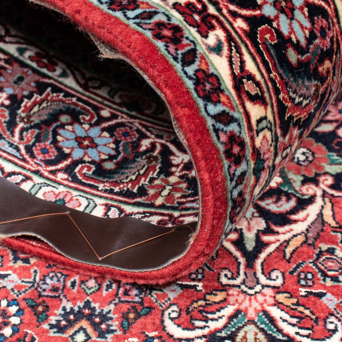 Dywan perski - Bijar - 223 x 130 cm - jasna czerwień