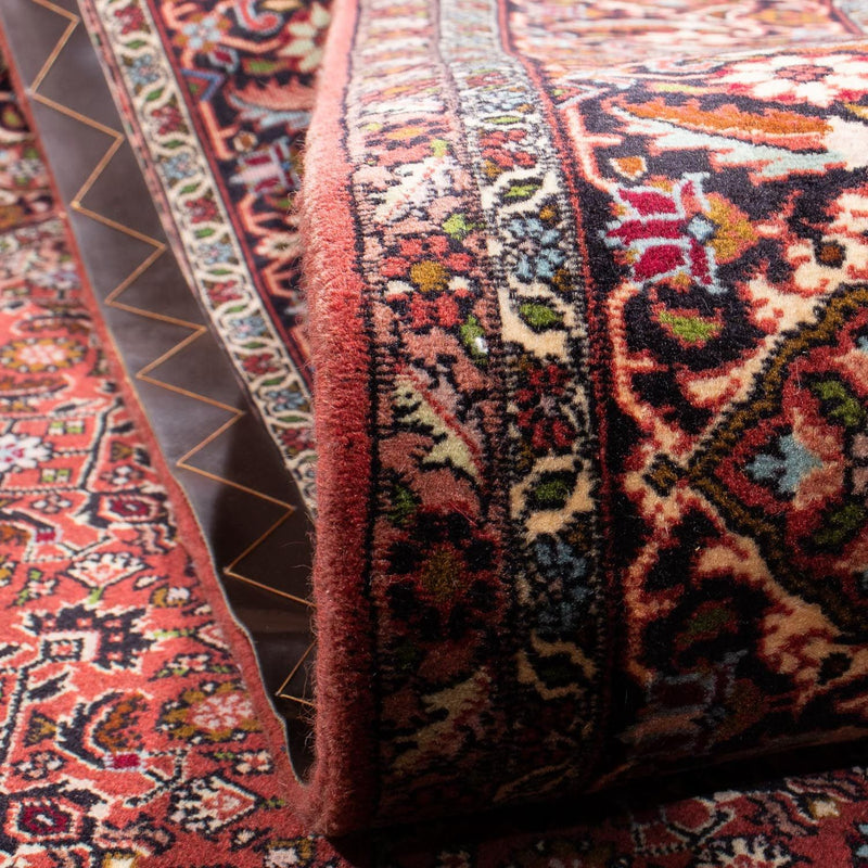 Dywan perski - Bijar - 288 x 198 cm - ciemna czerwień