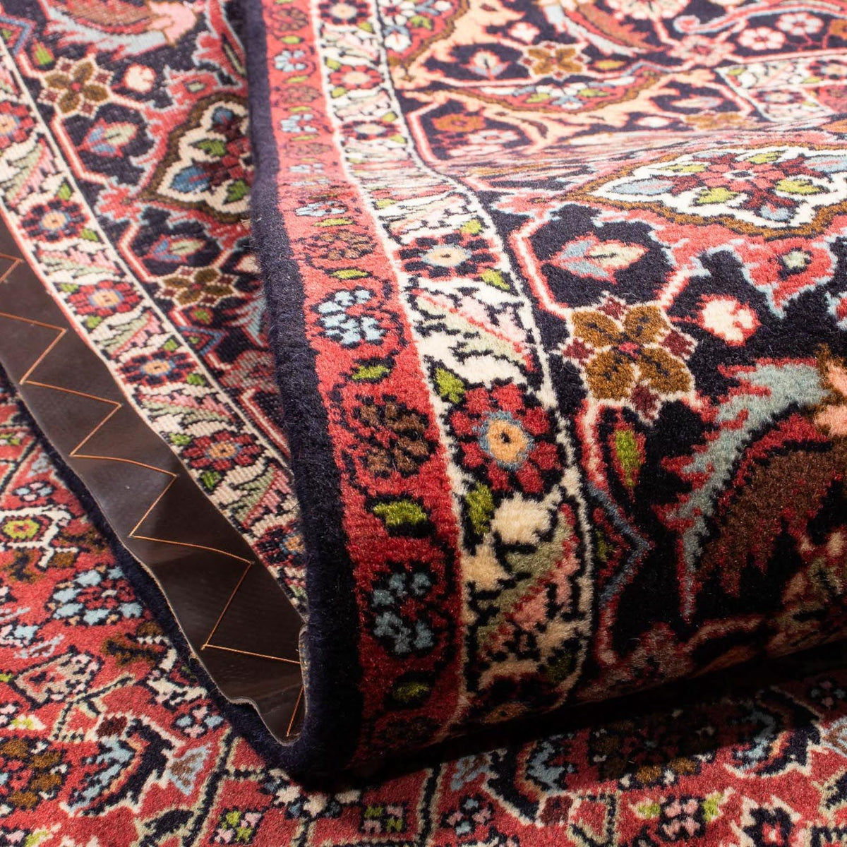 Dywan perski - Bijar - 297 x 197 cm - brązowy