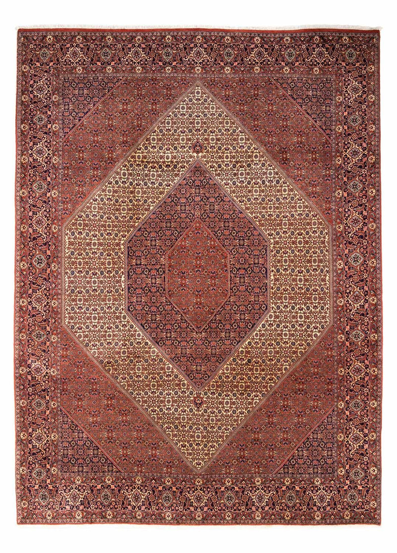 Perski dywan - Bijar - Royal - 340 x 254 cm - czerwony