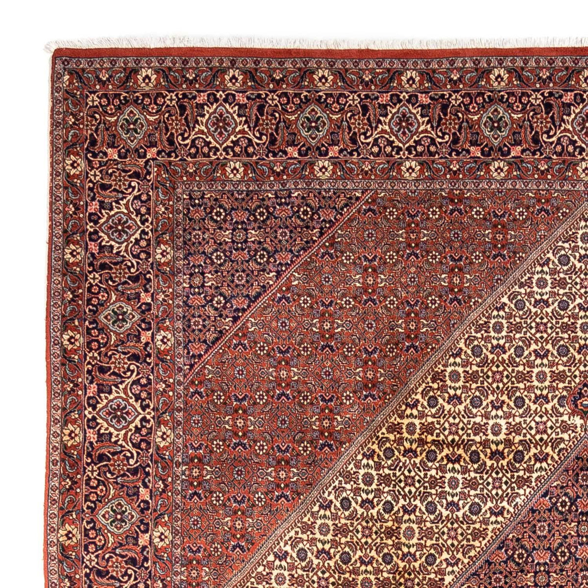Perski dywan - Bijar - Royal - 340 x 254 cm - czerwony