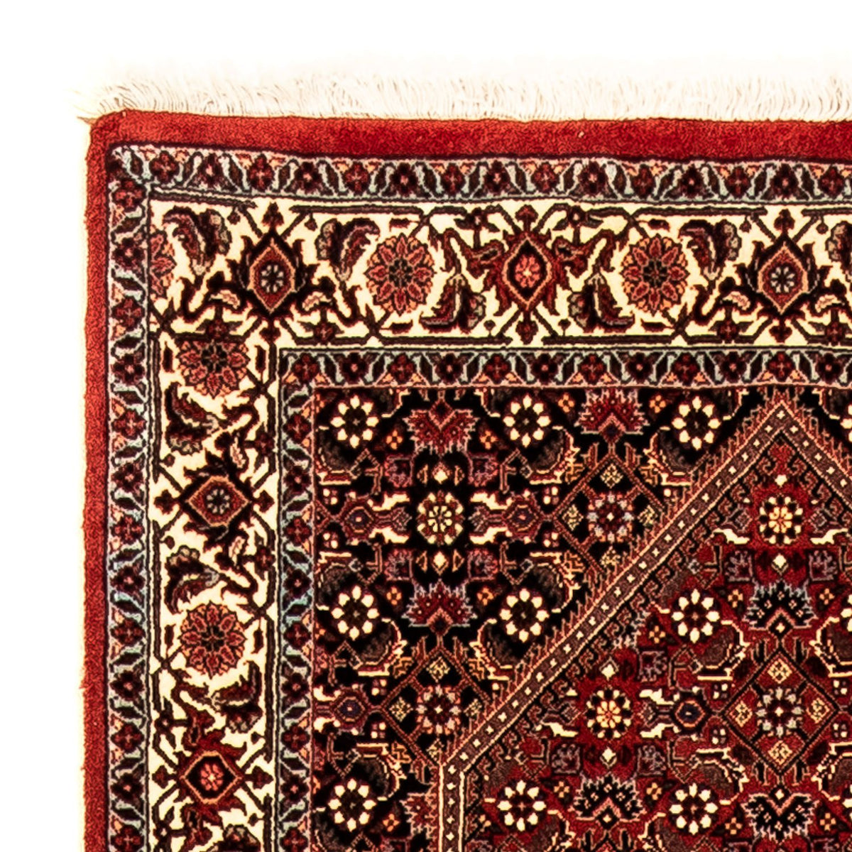 Biegacz Dywan perski - Bijar - 310 x 83 cm - wielokolorowy