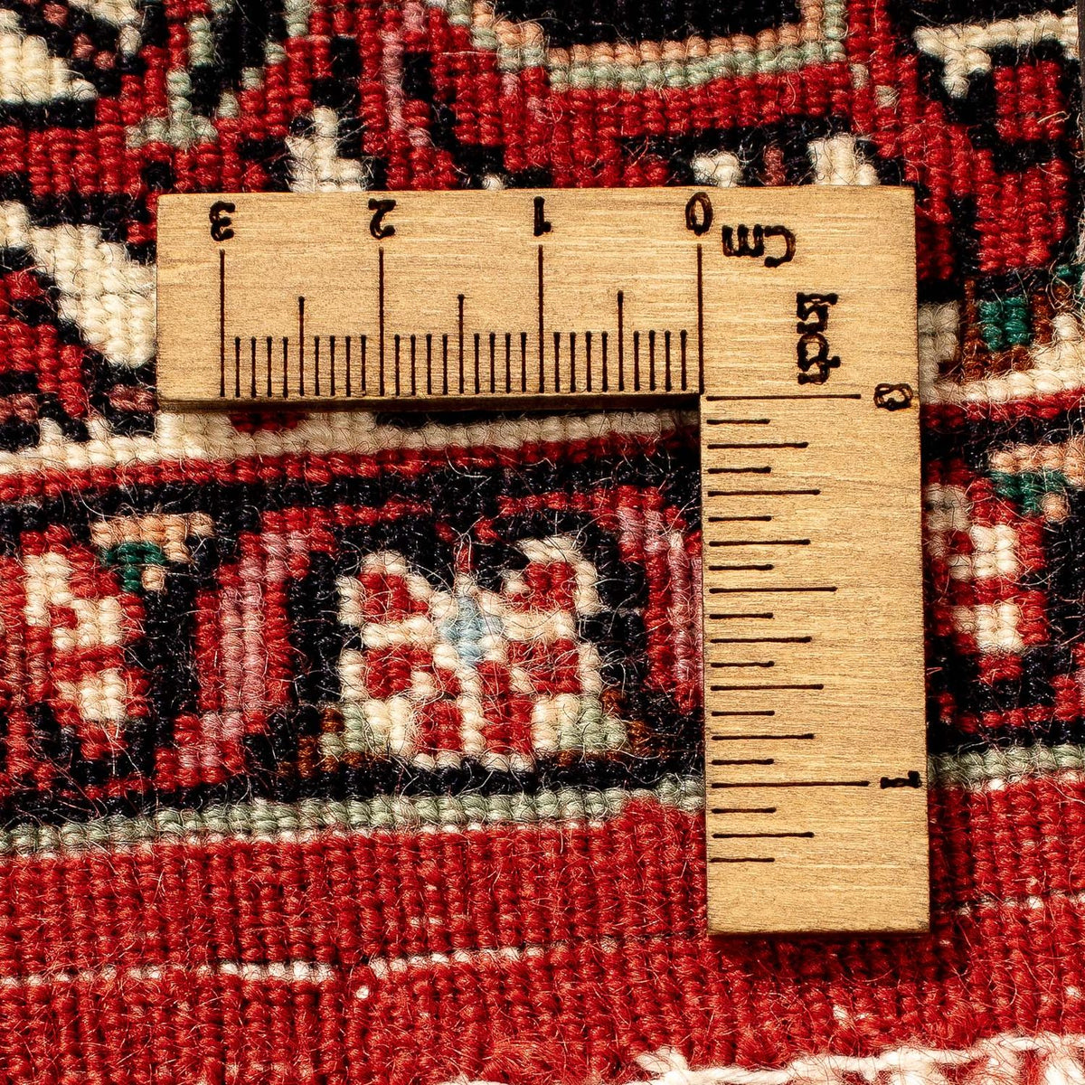 Biegacz Dywan perski - Bijar - 315 x 86 cm - wielokolorowy