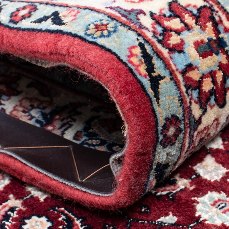 Biegacz Dywan perski - Bijar - 334 x 77 cm - ciemna czerwień