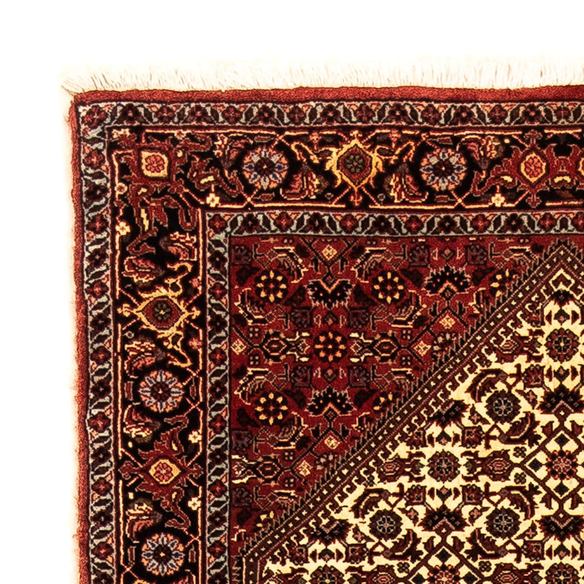 Biegacz Dywan perski - Bijar - 300 x 84 cm - wielokolorowy