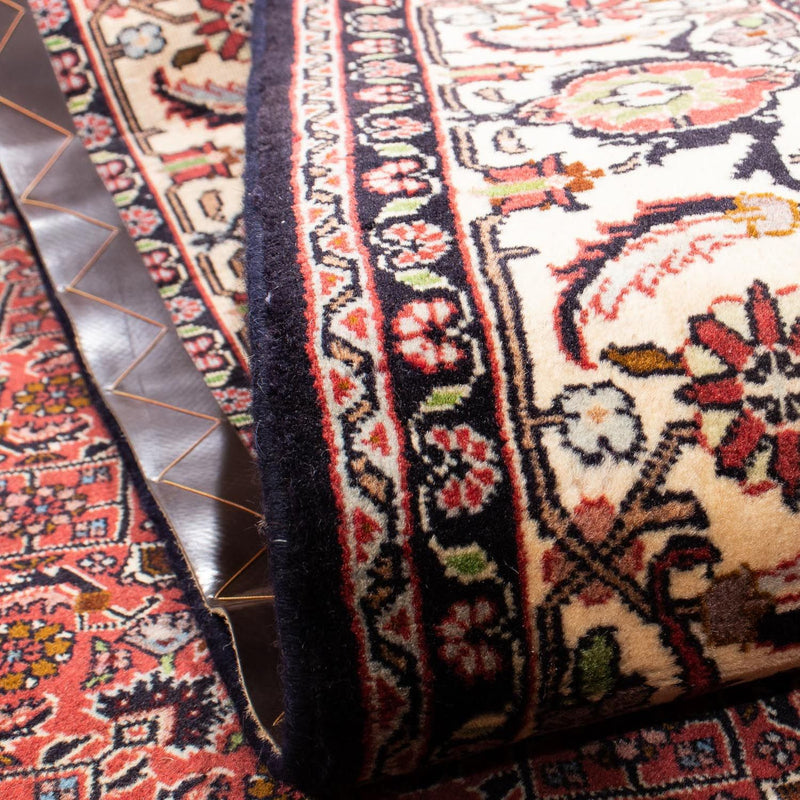 Dywan perski - Bijar - 245 x 177 cm - ciemna czerwień