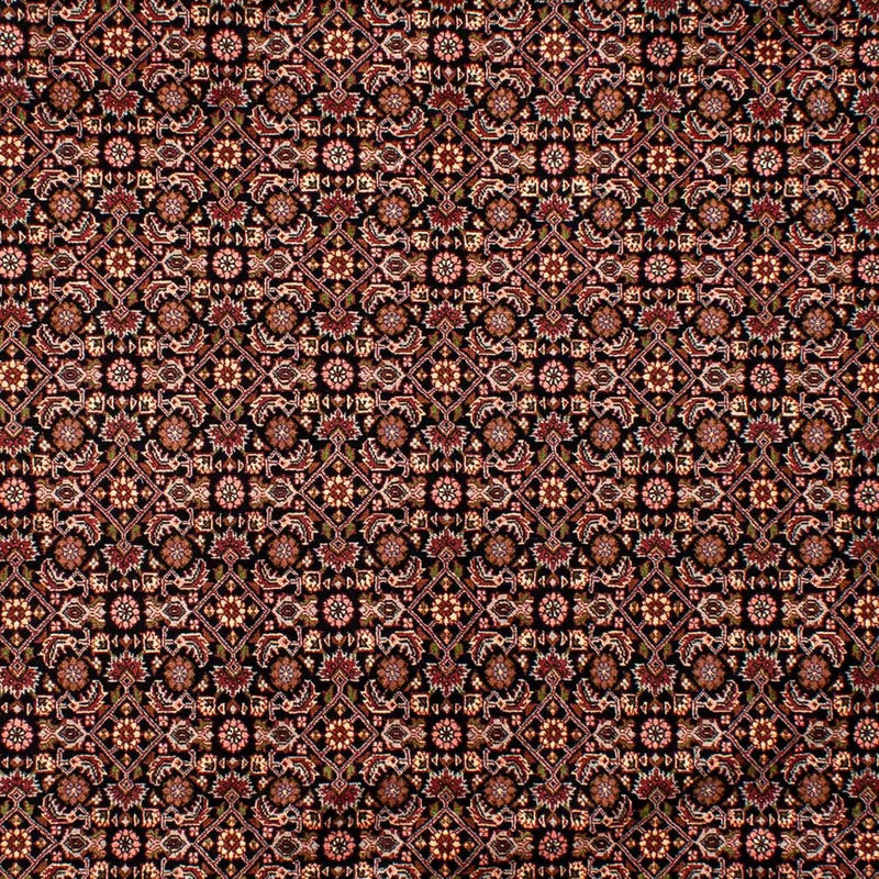 Dywan perski - Bijar - 292 x 199 cm - ciemnoniebieski