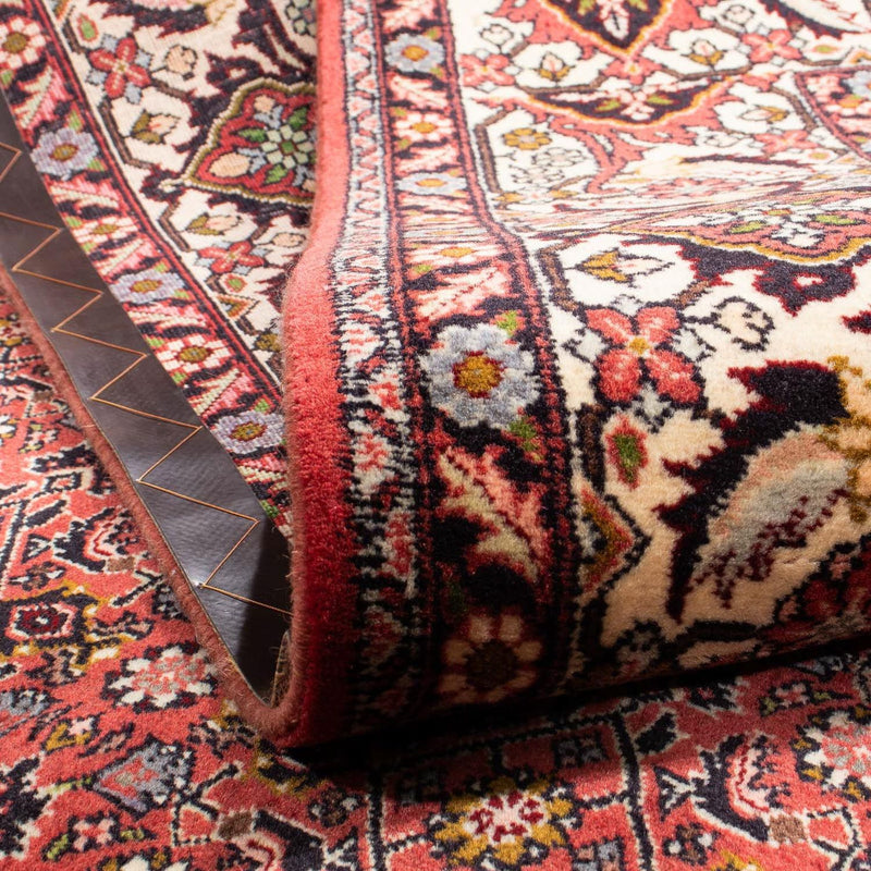 Dywan perski - Bijar - 293 x 206 cm - ciemna czerwień