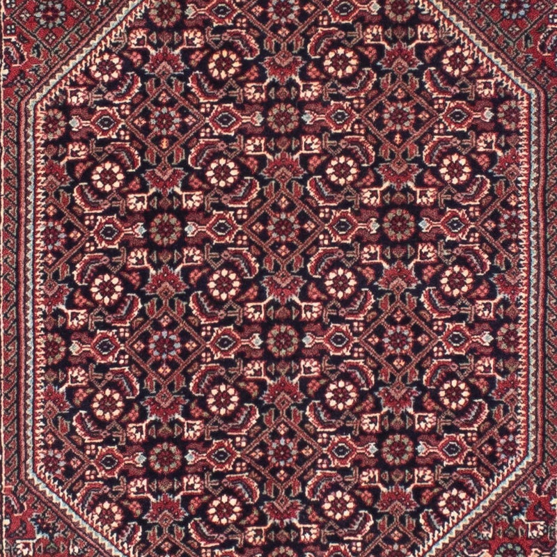 Biegacz Dywan perski - Bijar - 315 x 78 cm - czerwony