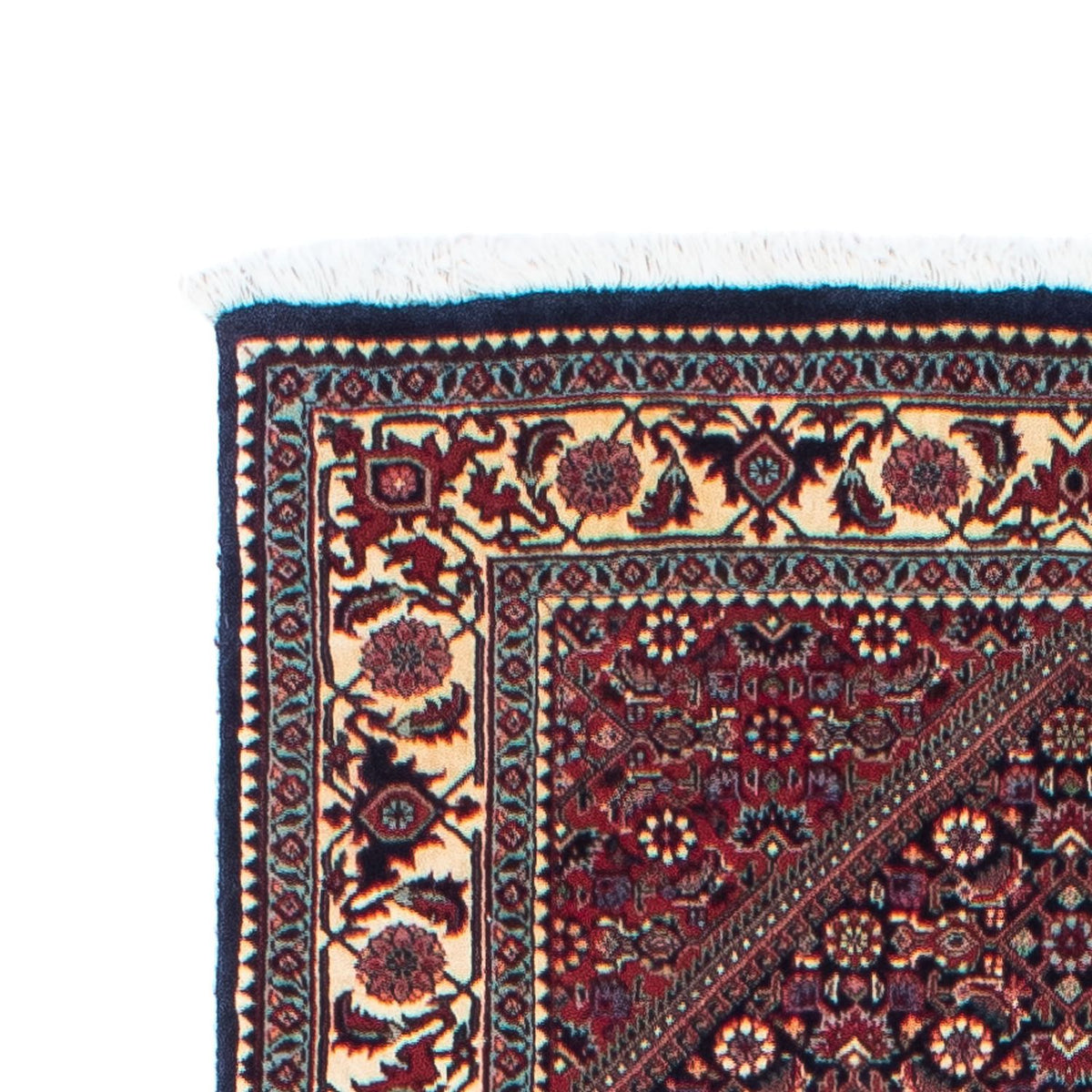 Biegacz Dywan perski - Bijar - 303 x 84 cm - czerwony