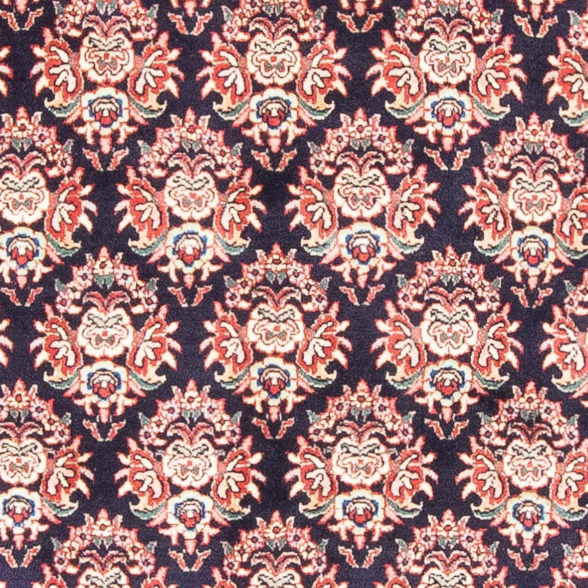 Dywan perski - Bijar - 143 x 82 cm - ciemnoniebieski