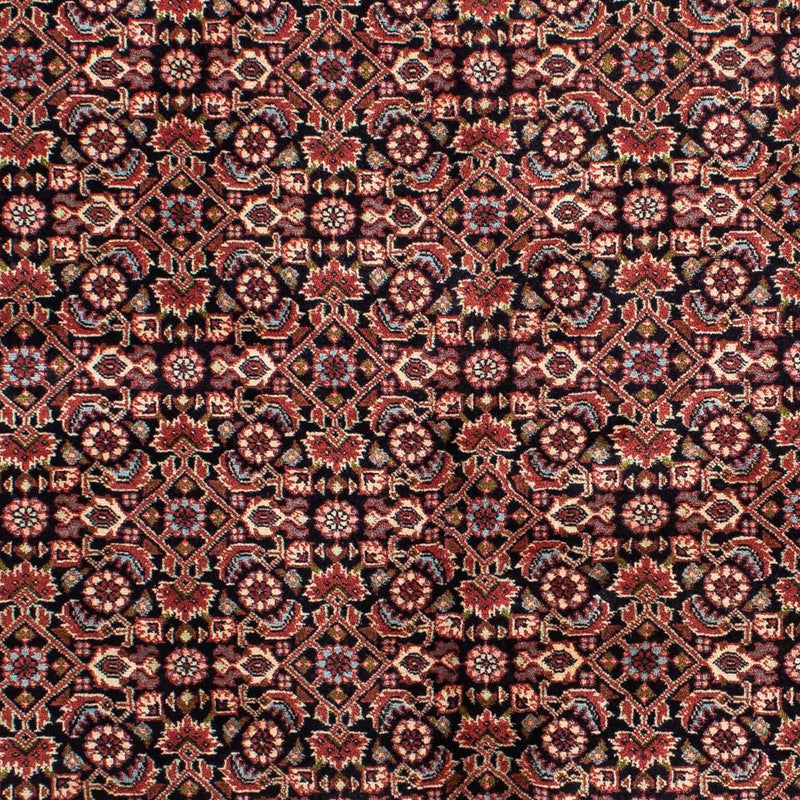 Dywan perski - Bijar - 213 x 141 cm - ciemnobrązowy