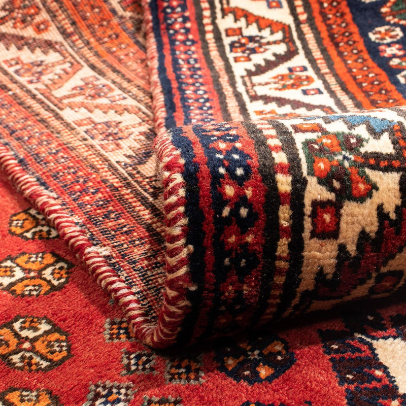 Perski dywan - Nomadyczny - 303 x 205 cm - ciemna czerwień