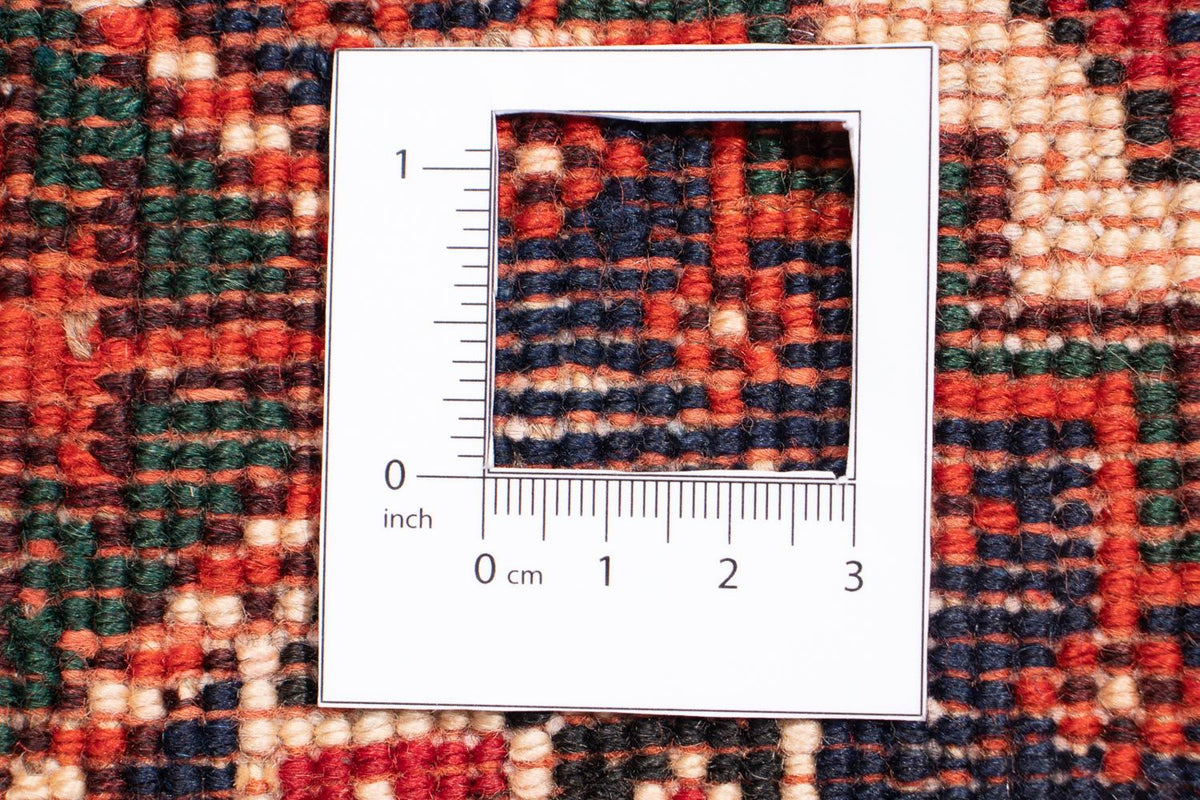 Perski dywan - Nomadyczny - 303 x 205 cm - ciemna czerwień