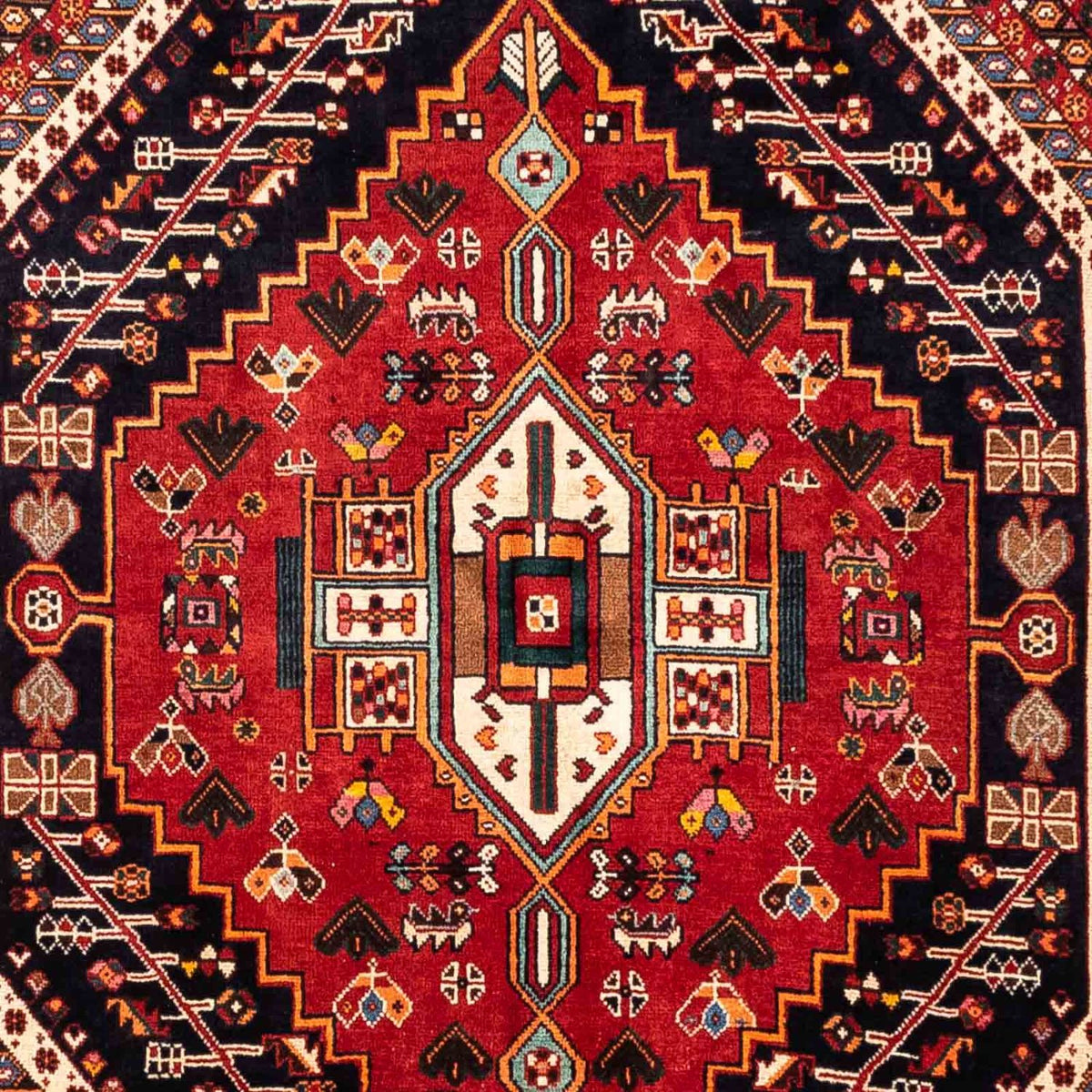 Perski dywan - Nomadyczny - 268 x 170 cm - ciemnoniebieski