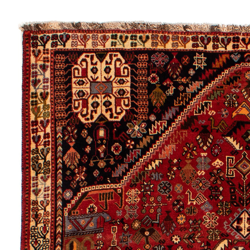 Perski dywan - Nomadyczny - 290 x 184 cm - ciemna czerwień