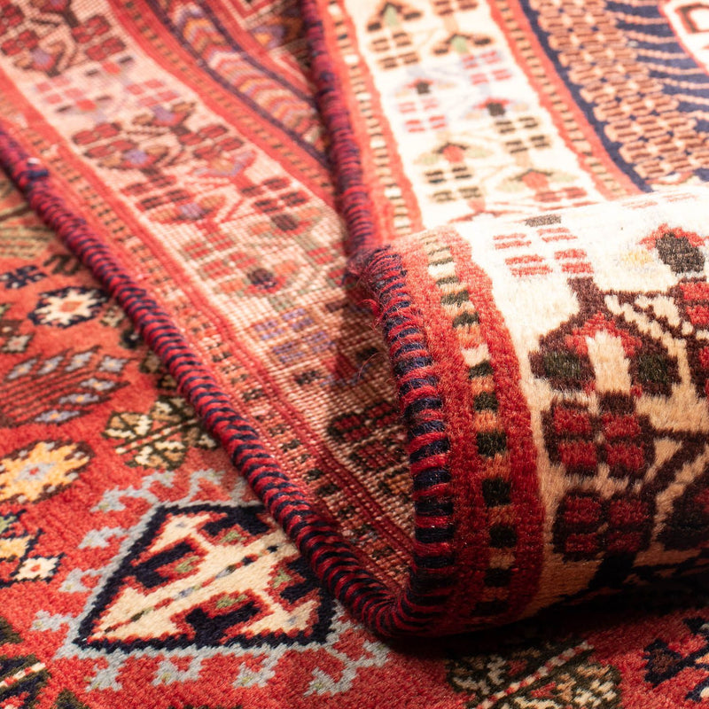 Perski dywan - Nomadyczny - 290 x 184 cm - ciemna czerwień