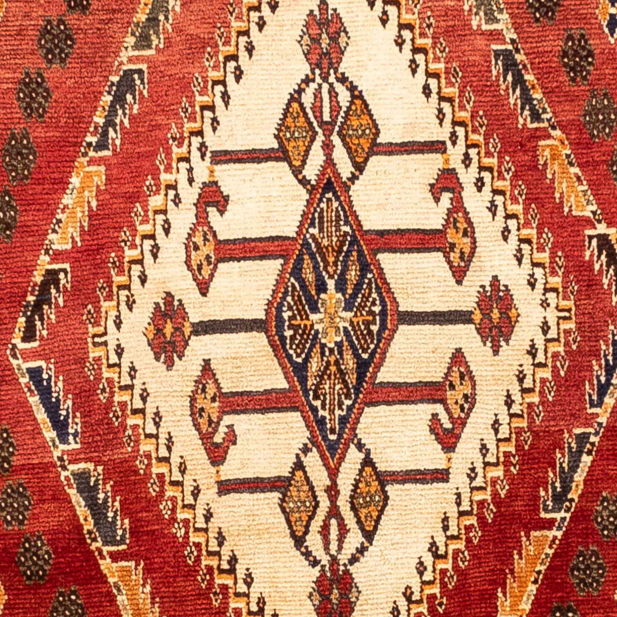 Perski dywan - Nomadyczny - 270 x 152 cm - czerwony