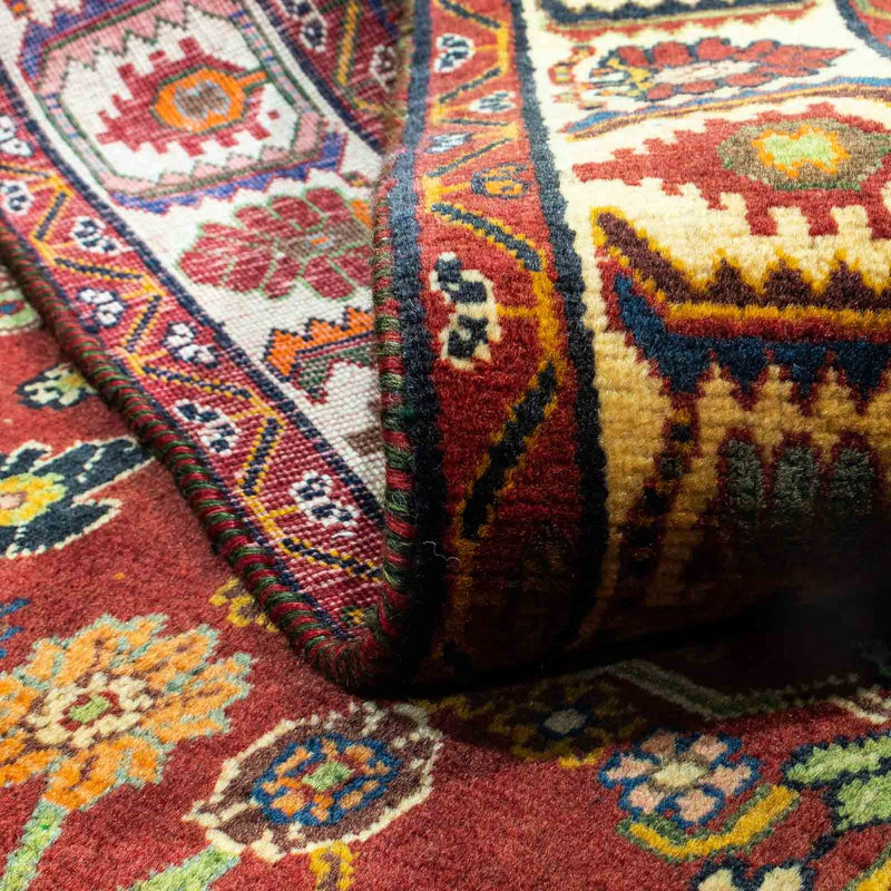 Perski dywan - Nomadyczny - 277 x 169 cm - czerwony