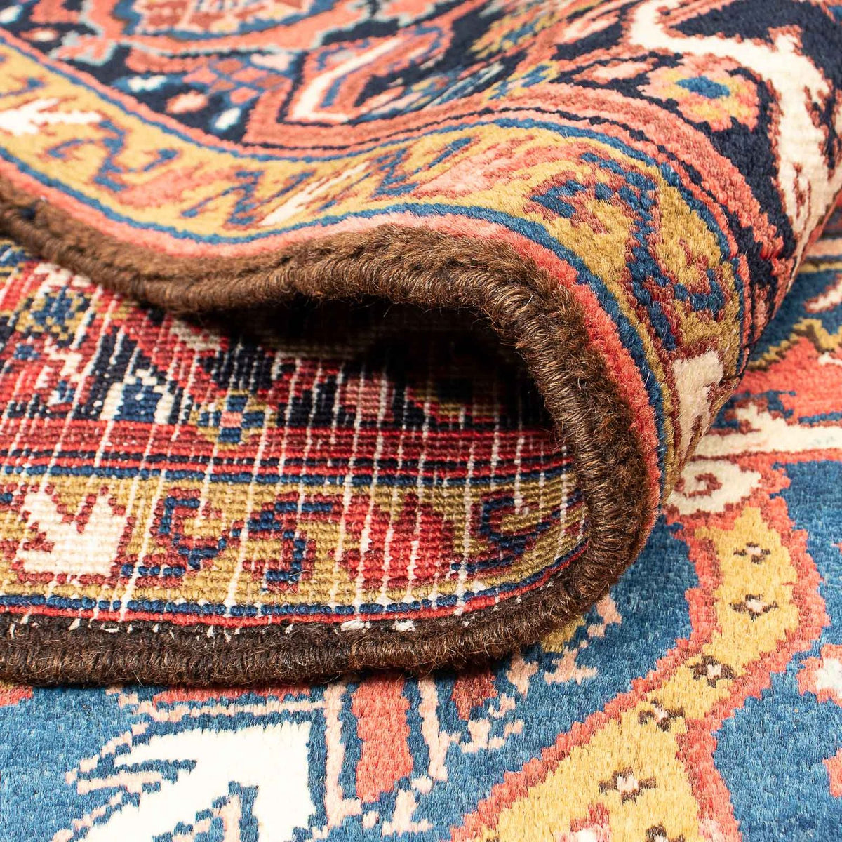 Perski dywan - Nomadyczny - 326 x 234 cm - jasna czerwień