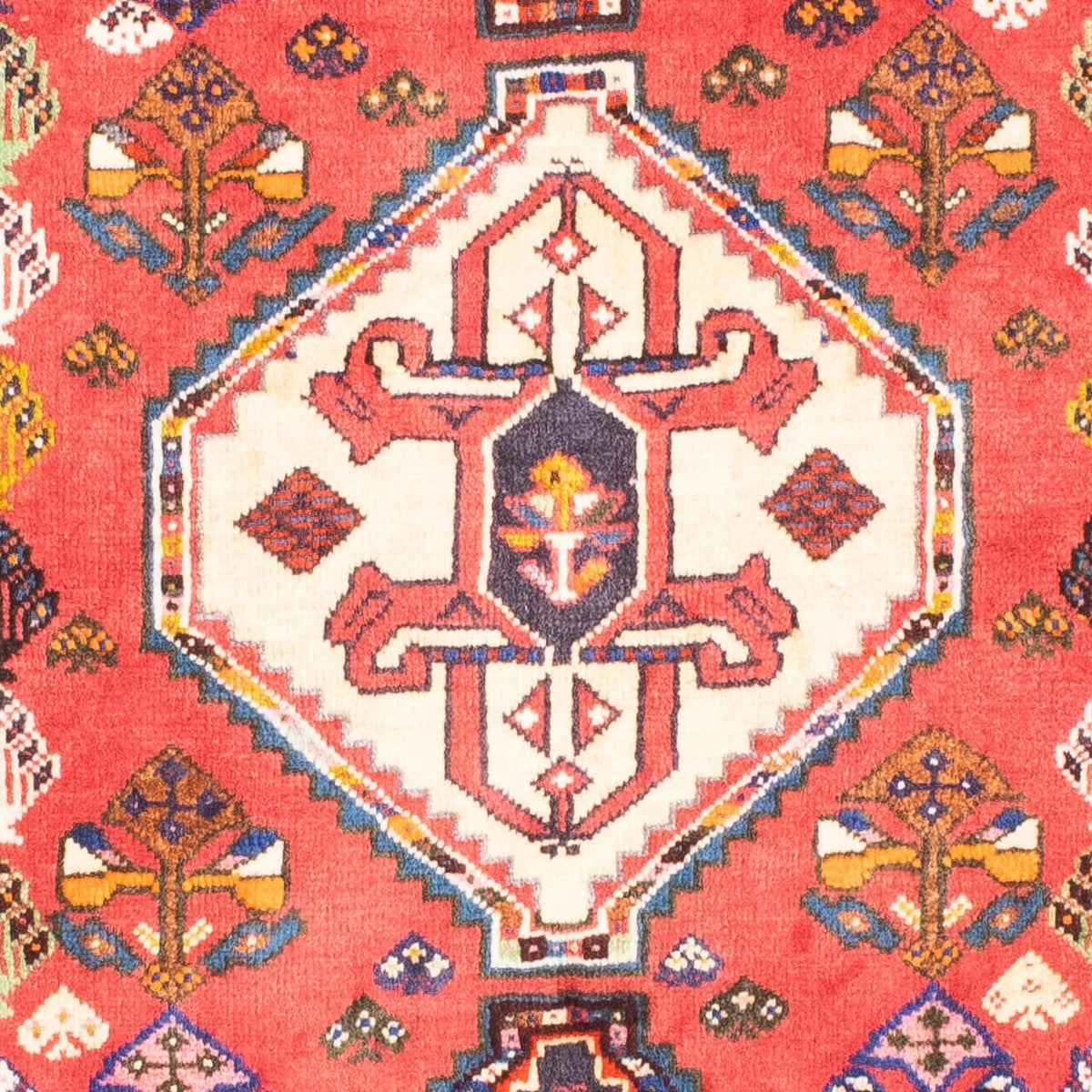 Biegacz Perski dywan - Nomadyczny - 157 x 81 cm - czerwony