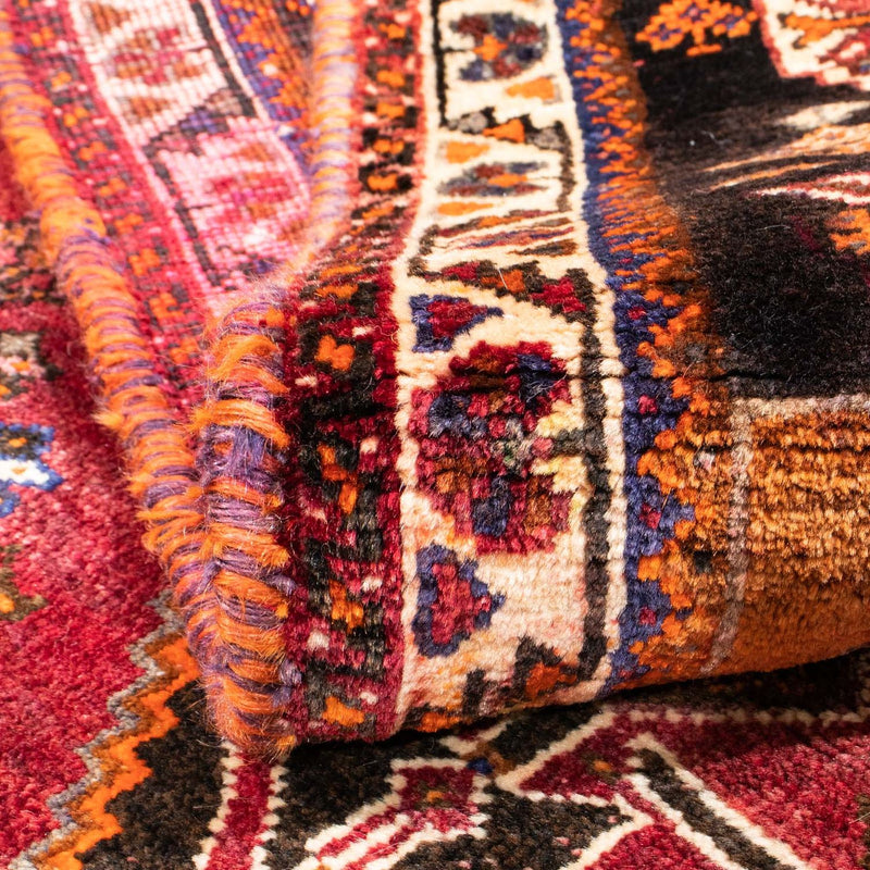 Perski dywan - Nomadyczny - 160 x 109 cm - ciemna czerwień