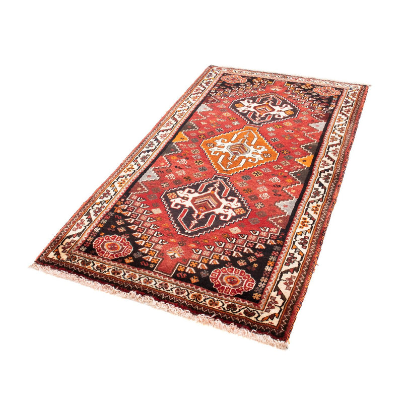 Perski dywan - Nomadyczny - 165 x 92 cm - czerwony