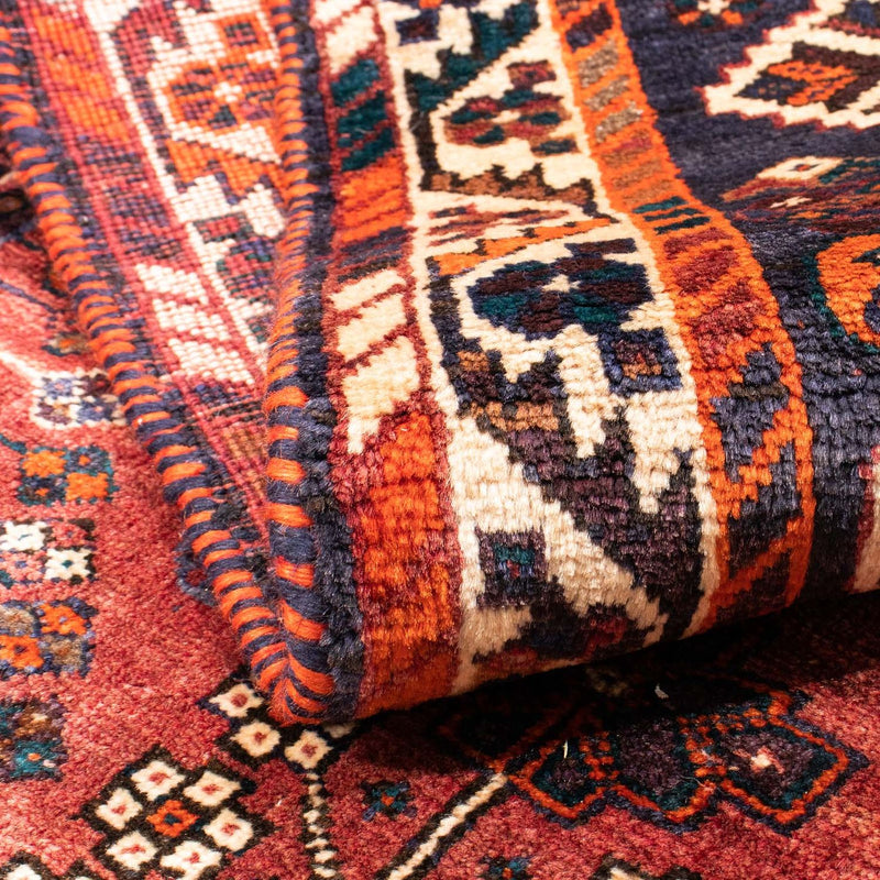 Perski dywan - Nomadyczny - 152 x 107 cm - ciemna czerwień