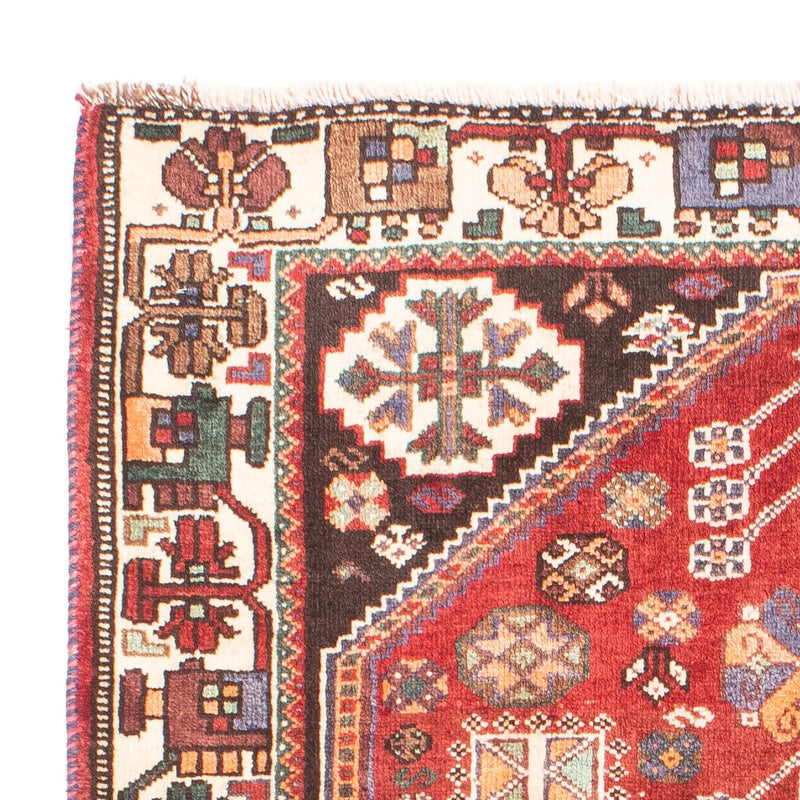 Perski dywan - Nomadyczny - 152 x 103 cm - ciemna czerwień