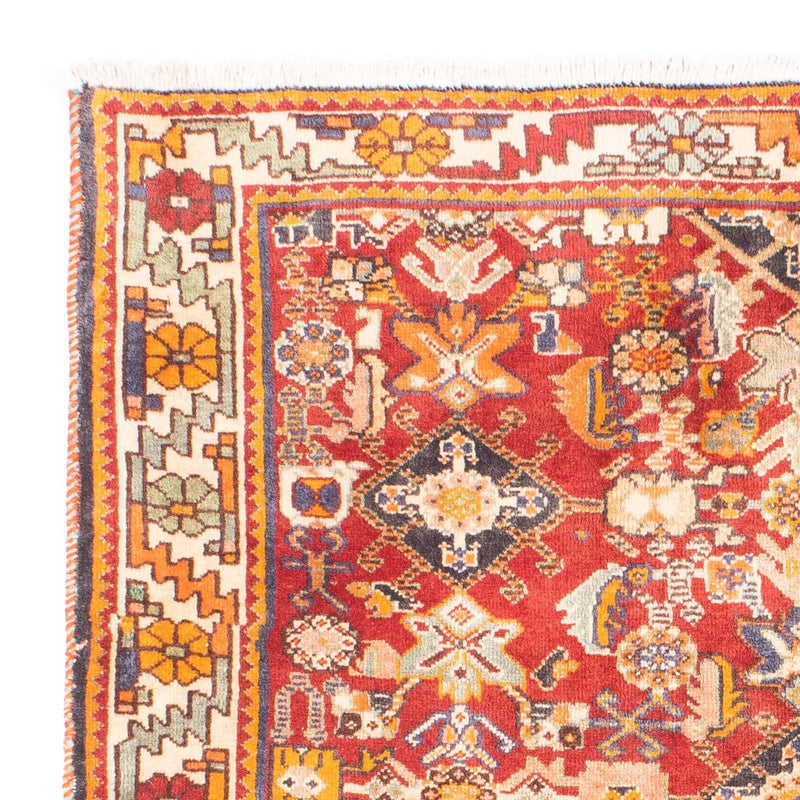 Perski dywan - Nomadyczny - 149 x 105 cm - ciemna czerwień