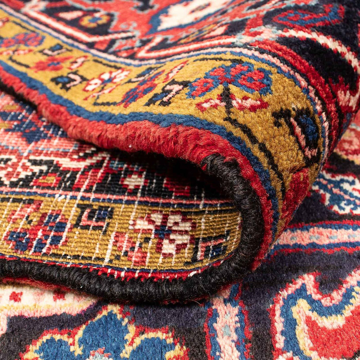 Perski dywan - Nomadyczny - 340 x 260 cm - czerwony