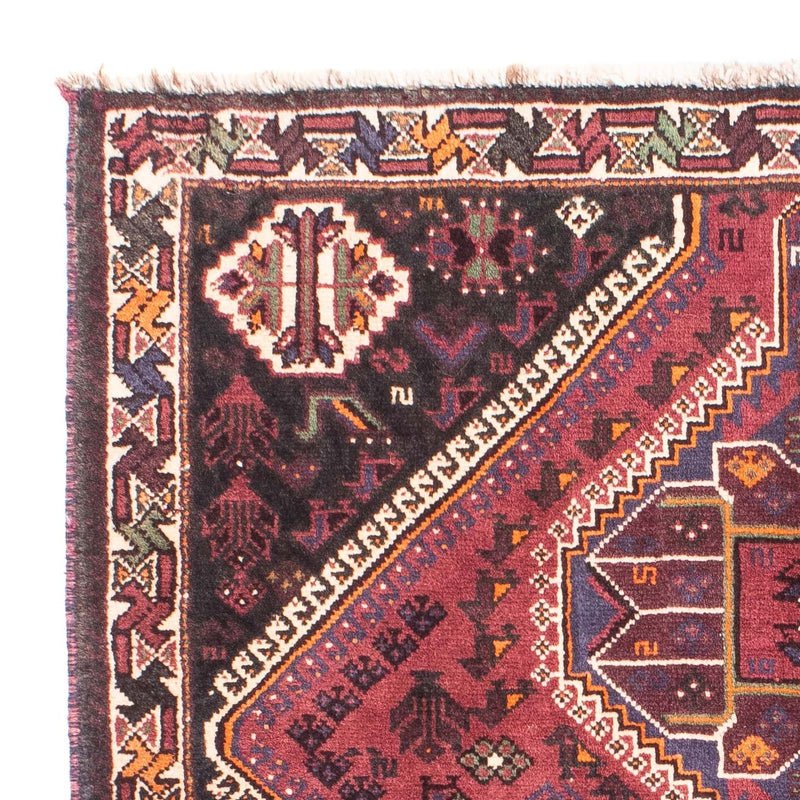 Perski dywan - Nomadyczny - 157 x 108 cm - ciemna czerwień