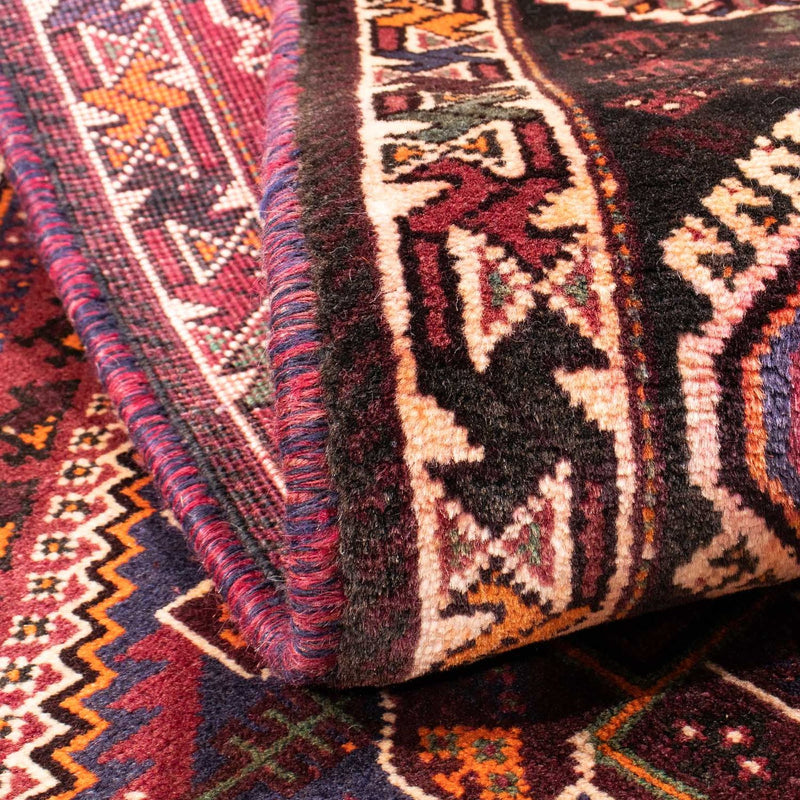 Perski dywan - Nomadyczny - 157 x 108 cm - ciemna czerwień