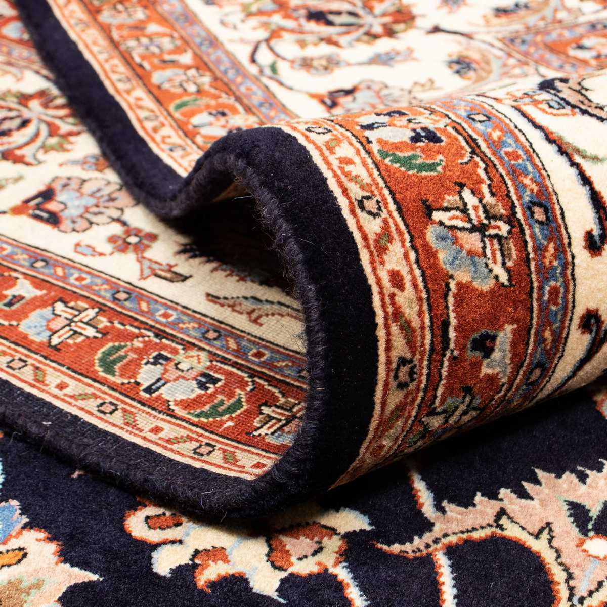 Dywan perski - Klasyczny - 348 x 244 cm - ciemnoniebieski