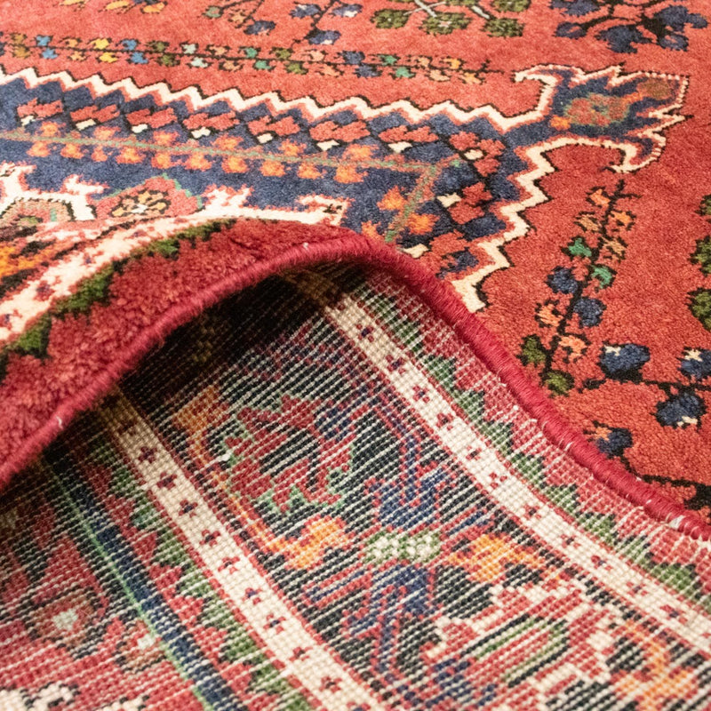 Perski dywan - Nomadyczny - 210 x 133 cm - czerwony