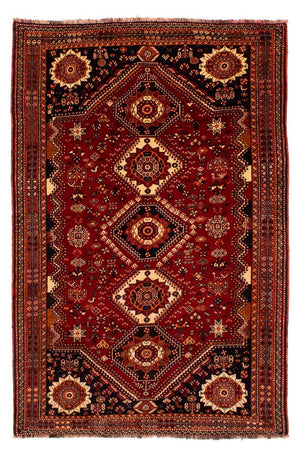 Perski dywan - Nomadyczny - 272 x 185 cm - ciemna czerwień