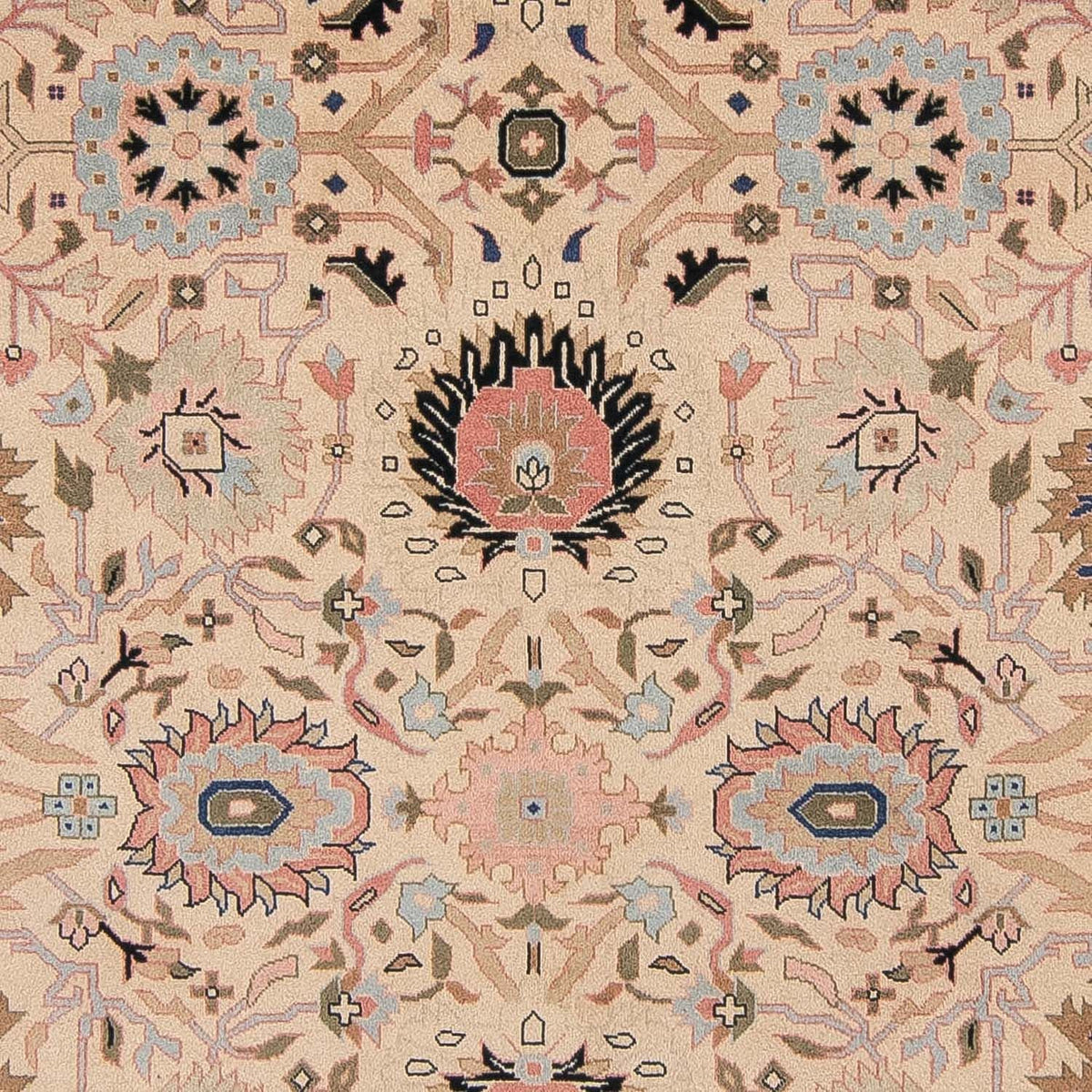 Dywan perski - Tabriz - Królewski - 295 x 233 cm - jasnobrązowy