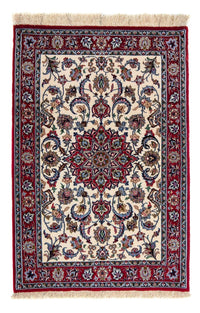 Dywan perski - Isfahan - Premium - 102 x 70 cm - ciemna czerwień
